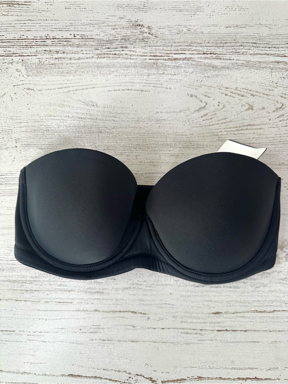 NWT WACOAL Red Carpet Strapless Underwire Bra Black 32DD - Picture 2 of 8